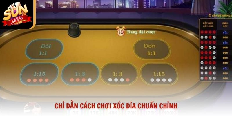 Chỉ dẫn cách chơi xóc đĩa chuẩn chỉnh