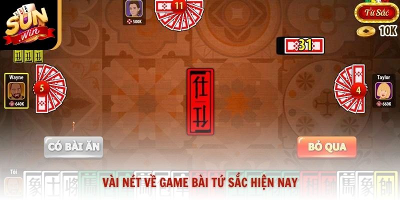 Vài nét về game bài tứ sắc hiện nay